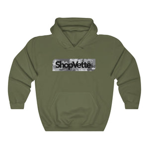 ShopVette Gray Camo Hoodie