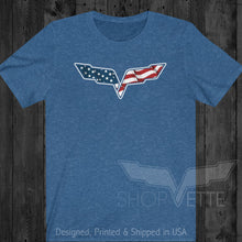 C6 American Flag Tee