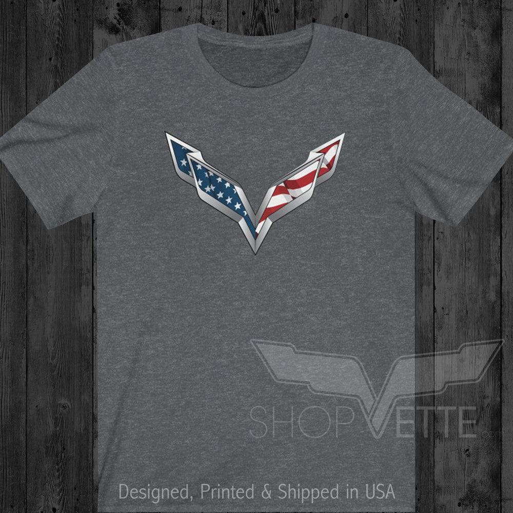 C7 American Flag Tee