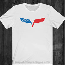 Corvette Rugged Flag Tee