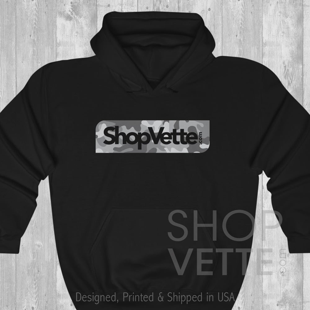 ShopVette Gray Camo Hoodie